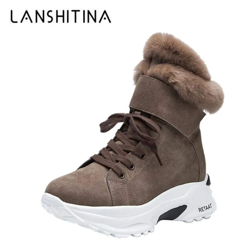 Женские теплые ботинки новые зимние полусапоги на платформе для девочек женские