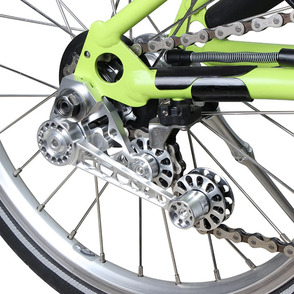 

Tool Bicycle Stabilizer Press Durable Tension Adapter Accessories Folding Bike Easy Install Chain Guide Stable For Brompton