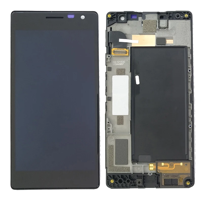 

4.7" Original OLED Display for Microsoft Nokia Lumia 730 735 RM-1038 LCD Display Touch Screen Digitizer Replacement with Frame
