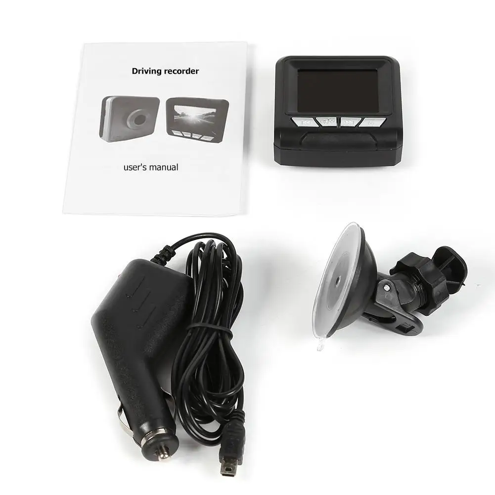 

alloet Auto Camera DVR V8 FHD 1080p Car DVR Camera 2.31 inch 170 Degree Wide Angle Lens G-sensor Dashboard Cam With Large Screen