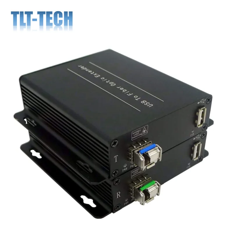 250 meters (820ft) USB 2.0 USB 1.1 extender over fiber optical USB fiber optical converter singlemode LC