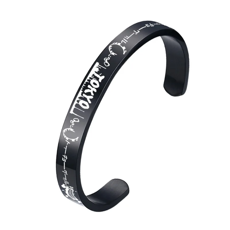 

Adult Opening Alloy Bracelet Cartoon Anime Tokyo Ghoul Sword Art Online Cosplay Props Accessories Wristband Gift