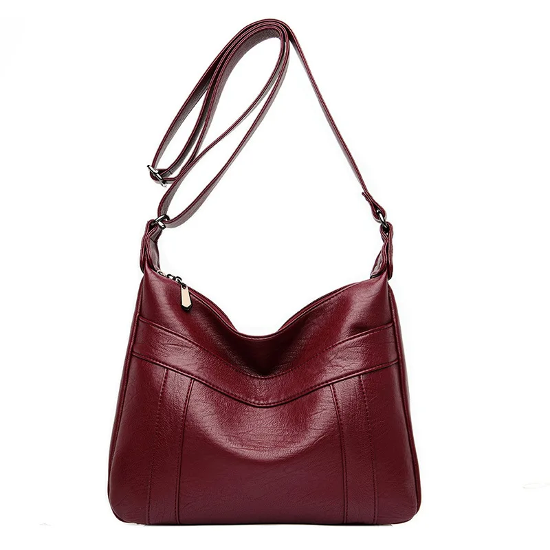 

Fashion For Luxury Handbags Women Bags Designer 2020 Vintage Crossbody Leather Soft Washed Messenger Flap Bag mochila C1418