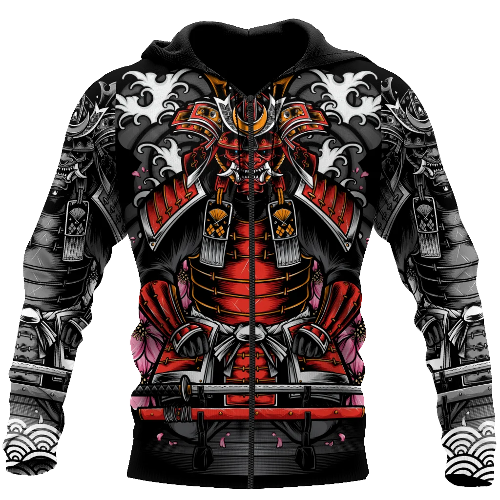 

PLstar Cosmos 3Dprint Newest Samurai Warrior Knight Art Harajuku Streetwear Funny Unique Awsome Casual Hoodies/Sweatshirt/Zip F5