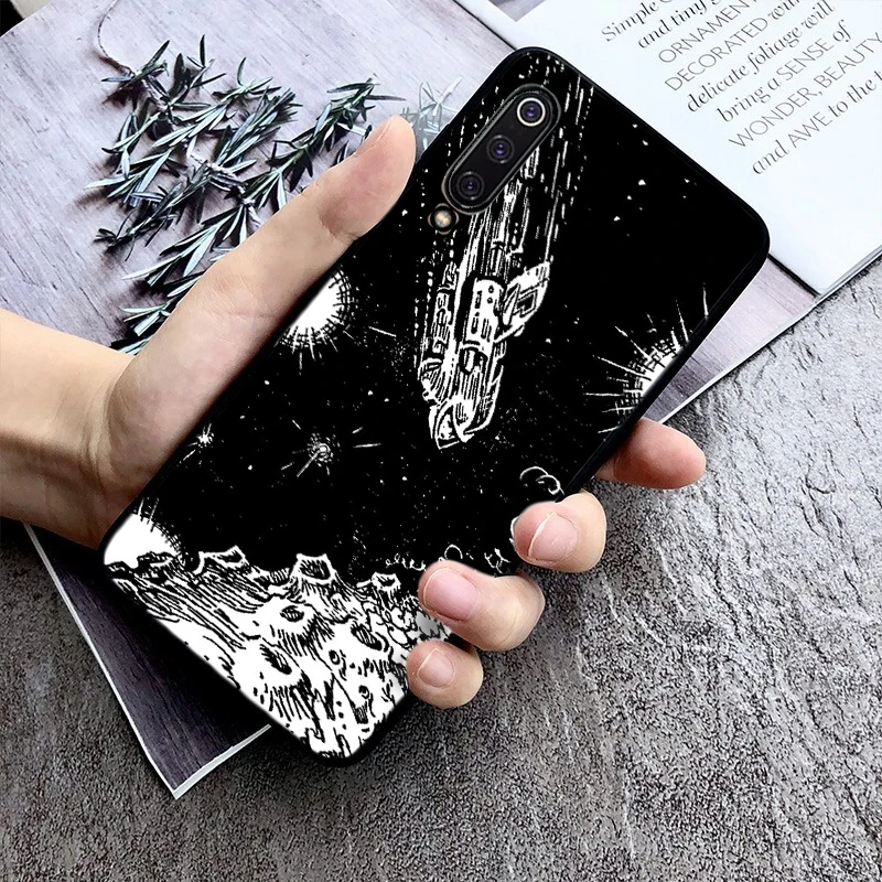 Силиконовый черный чехол для телефона Xiaomi 8 9 se 5X Redmi 6pro 6A 4X 7 5plus note 5 | Мобильные