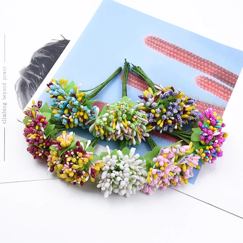 10/30 штук Stamen Рождественские декоративные венки DIY подарки свадебные аксессуары