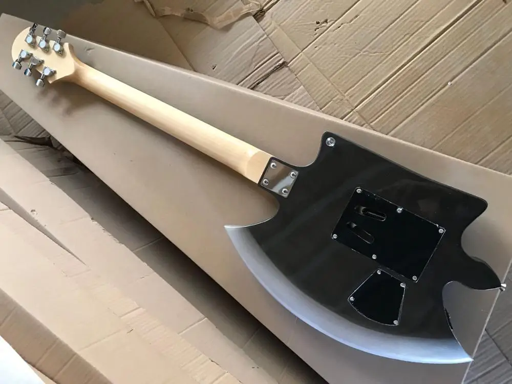 Custom shop новый стиль корт GENE AXE электрогитара с хромовой фурнитурой Корт в форме