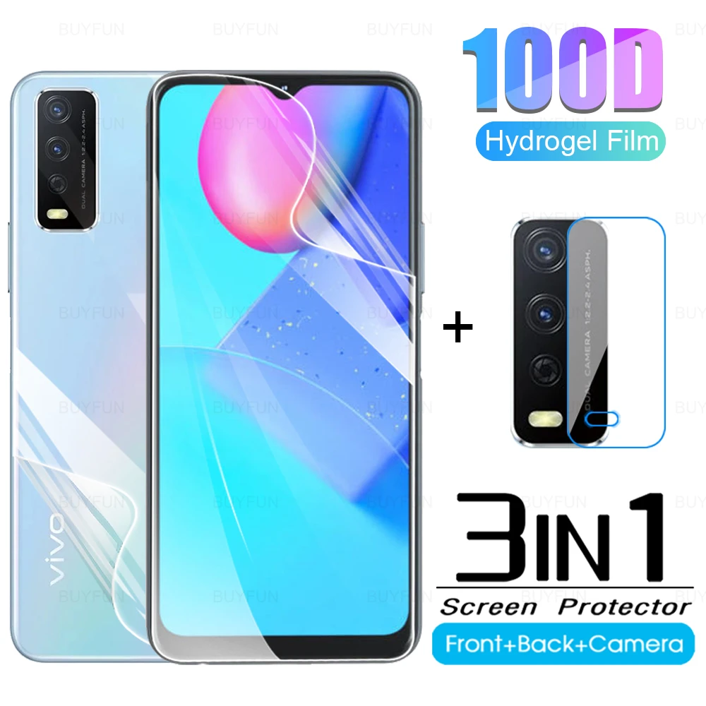 

Гидрогелевая пленка 3 в 1 для vivo Y12s 2021, 2021, 6,51 дюйма