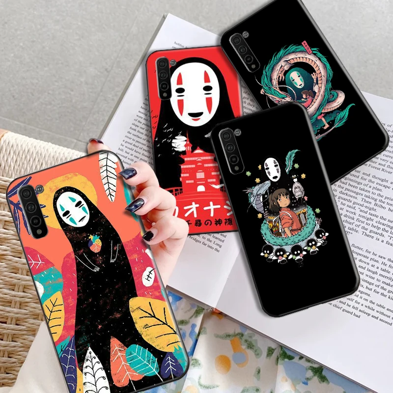 

Cartoon Spirited Away Totoro Shell Phone Case for Huawei Honor 10X Lite V20 Back 20i 30 Pro 30 Lite 20 Lite Cove Soft TPU