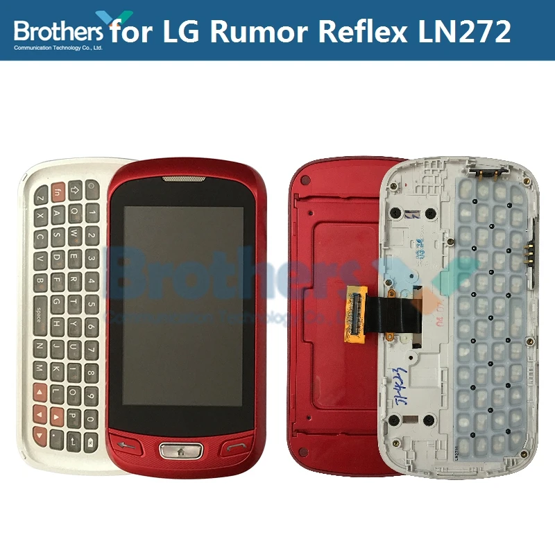 ЖК экран для LG Rumor Reflex LN272 дисплей с клавиатурой Farme сенсорный дигитайзер в сборе