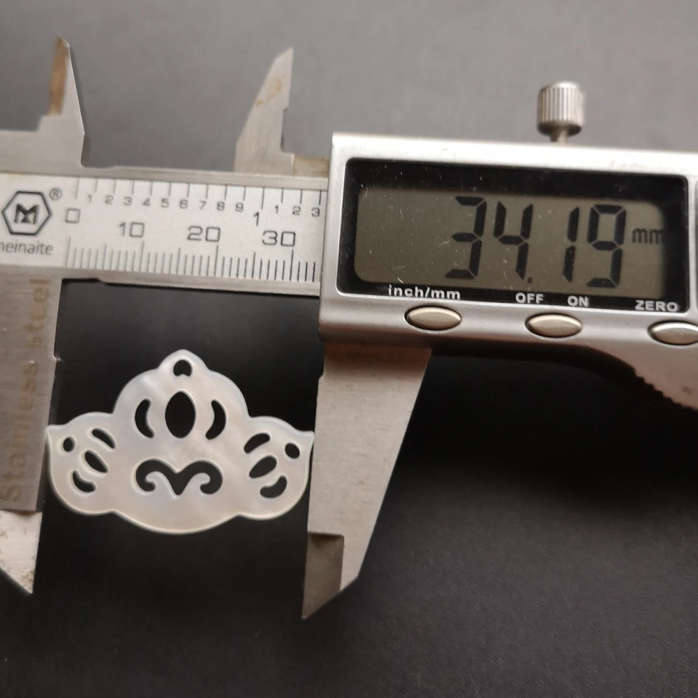 10 шт./лот натуральный полый цветок лотоса перламутровая раковина для ювелирных