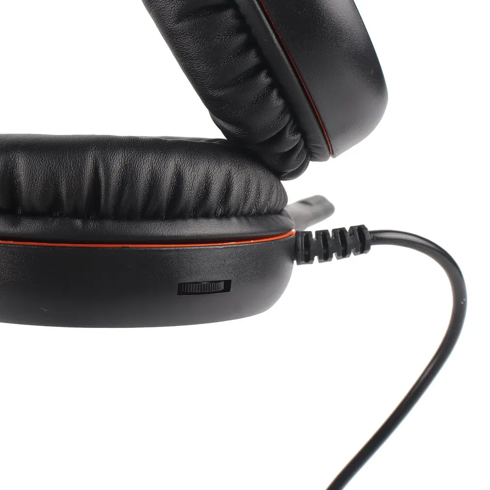Проводные Игровые наушники A6L USB 7,1 стерео объемный звук над-Ear игровая гарнитура наушники с микрофоном для компьютера геймера