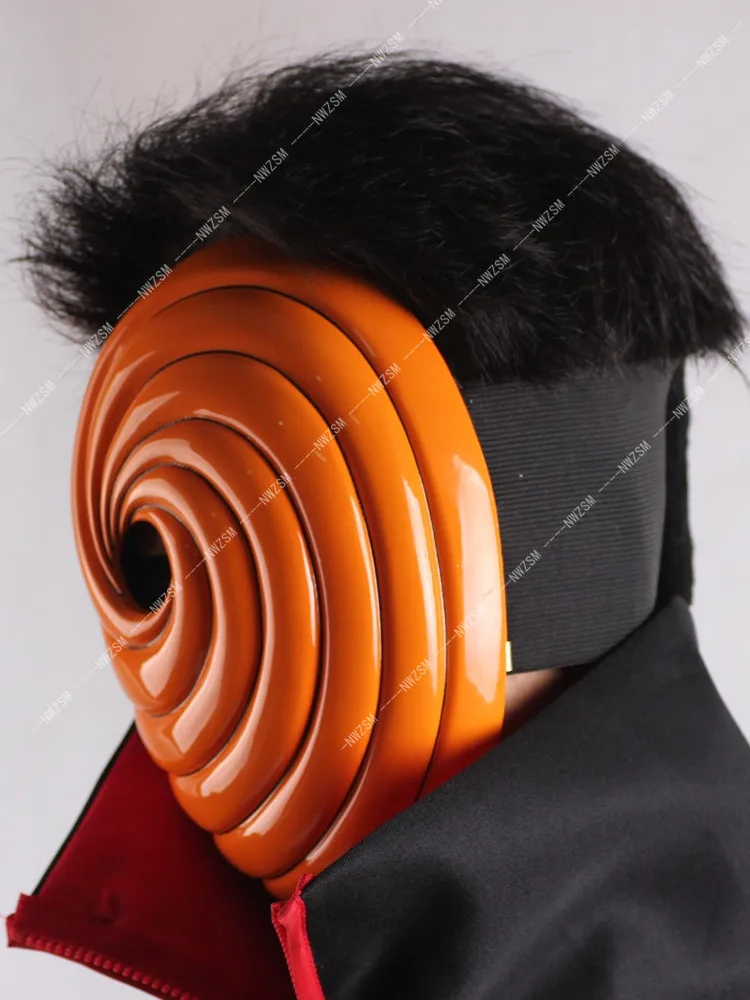 Uchiha Obito Tobi Akatsuki дополнительные широкие ремни для магнитных ФАП масок Хэллоуин