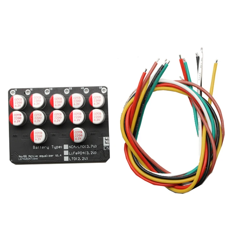 Балансировщик 5А 3S-5 LTO Ver Battery Active эквалайзер балансировщик плата передачи энергии