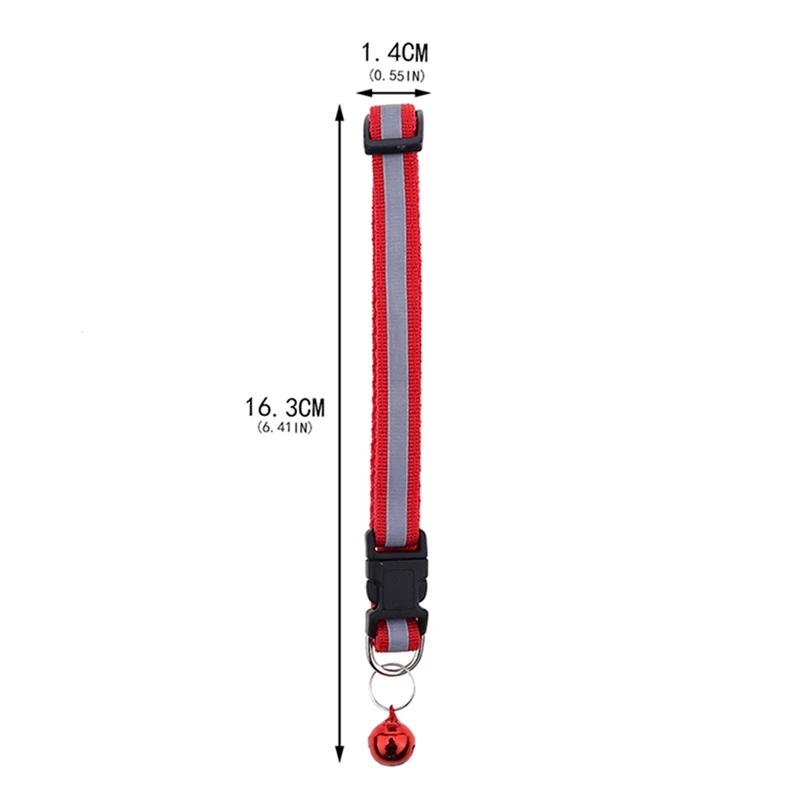 Регулируемые нейлоновые ошейники для собак с колокольчиками Очаровательное