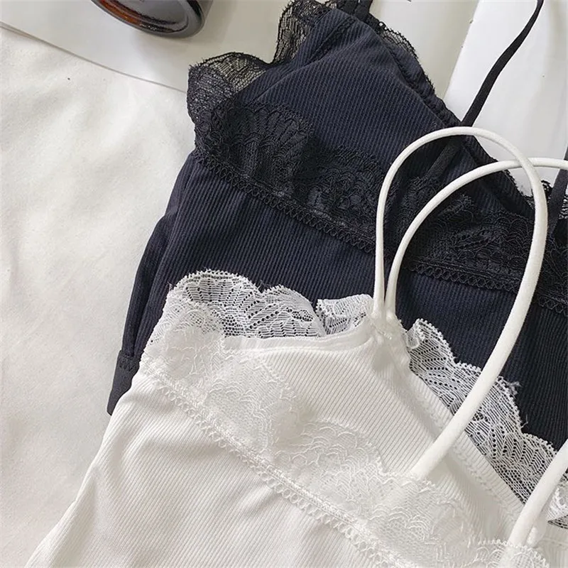 Удобное летнее нижнее белье без оправы из ледяного шелка женский бюстгальтер на