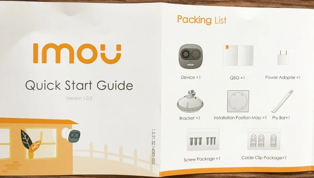 Беспроводная ip-камера Dahua HD1080P P2P со встроенным микрофоном и прожектором, WiFi камера с разъемом для sd-карты 128G, защищенная от атмосферных воздействий