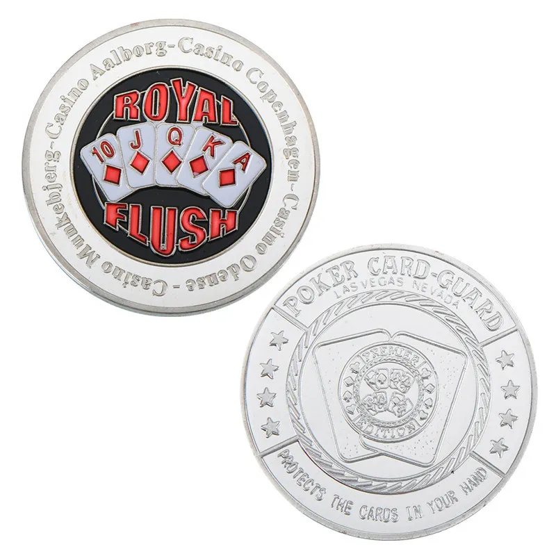 40*3 мм металлическая монета из цинкового сплава для покера на кнопке продавца