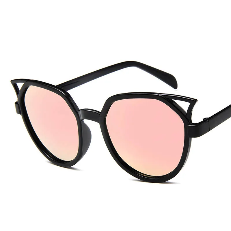 

Q Big Frame Cat Eye Mirror Shades Women Sunglasses 2020 Brand Design Eyewear Oversized Driving Goggles Oculos De Sol UV400