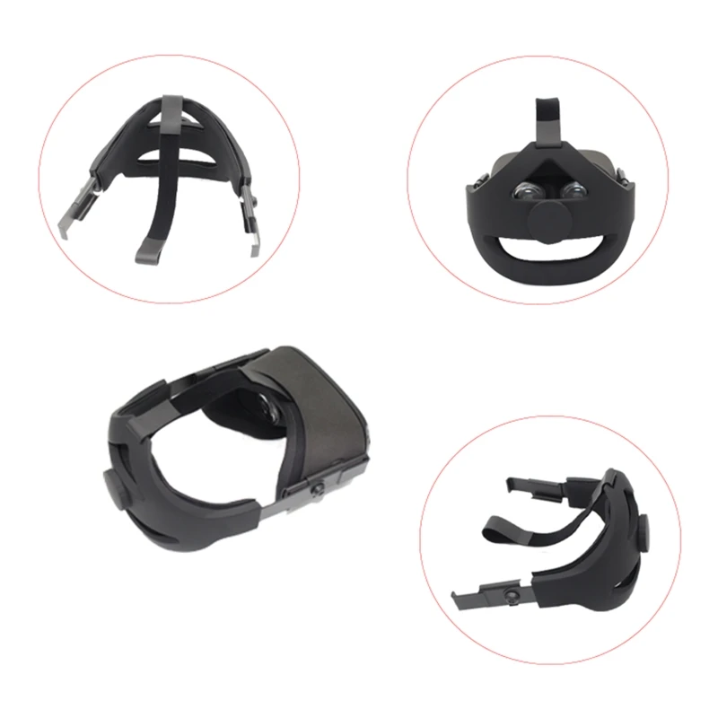 

Non-slip Headband Sponge Mats Fixing Strap Adjustable Head Strap VR Helmet Belt for Oculus-Quest VR Headset Accessories