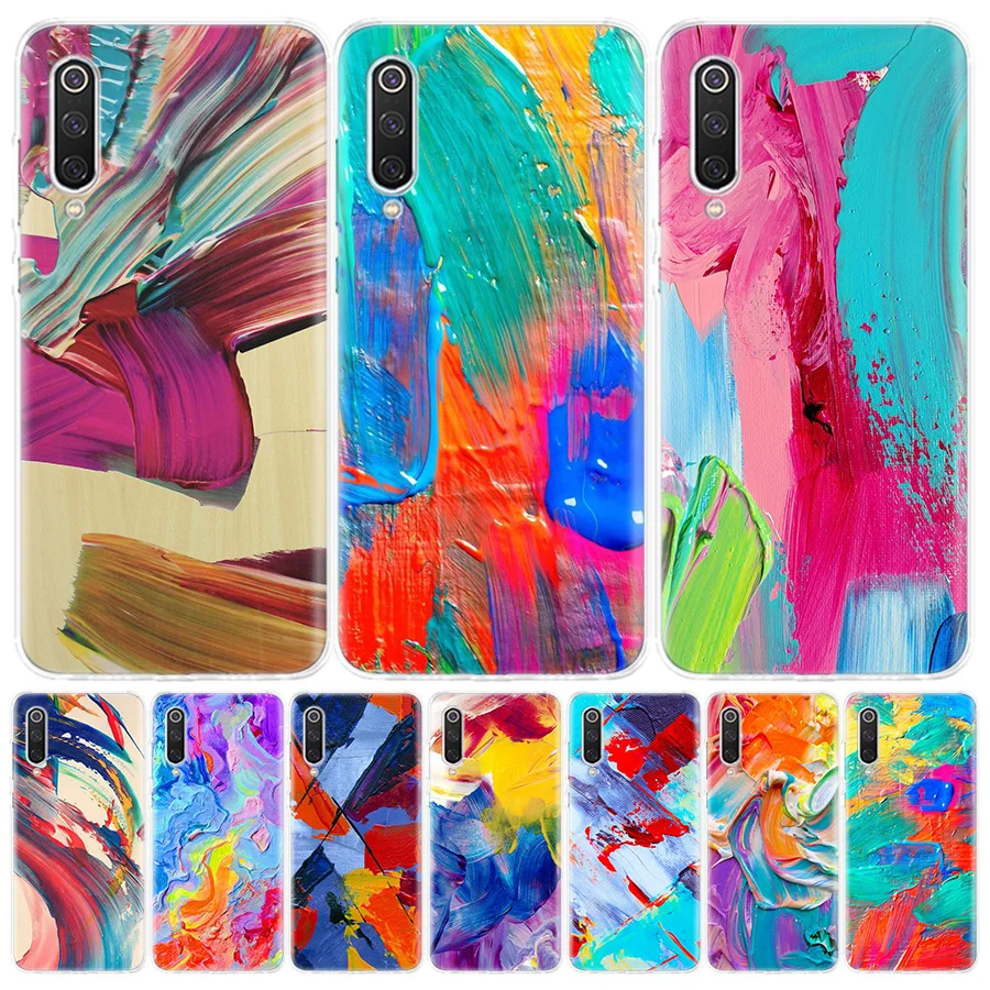 

Art Oil Painting Color Silicon Call Phone Case For Xiaomi Redmi Note 10 Pro 11 9 10S 8 9S 11S 11T 8T 7 9A 9C 9T 7A 8A Cover