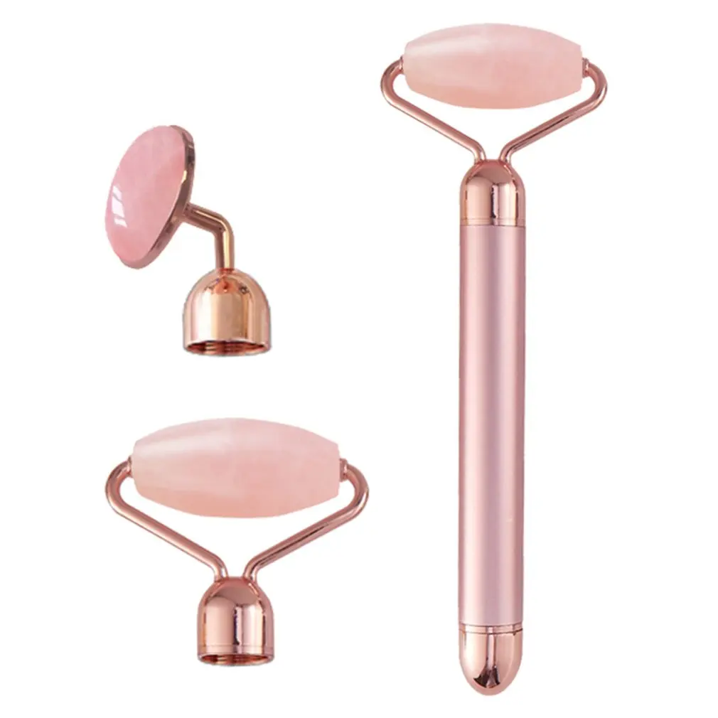 

New Five In One Facial Massage Roller Natural Jade Stone Face Lift Body Skin Relaxation Slimming Beauty Neck Thin Lift