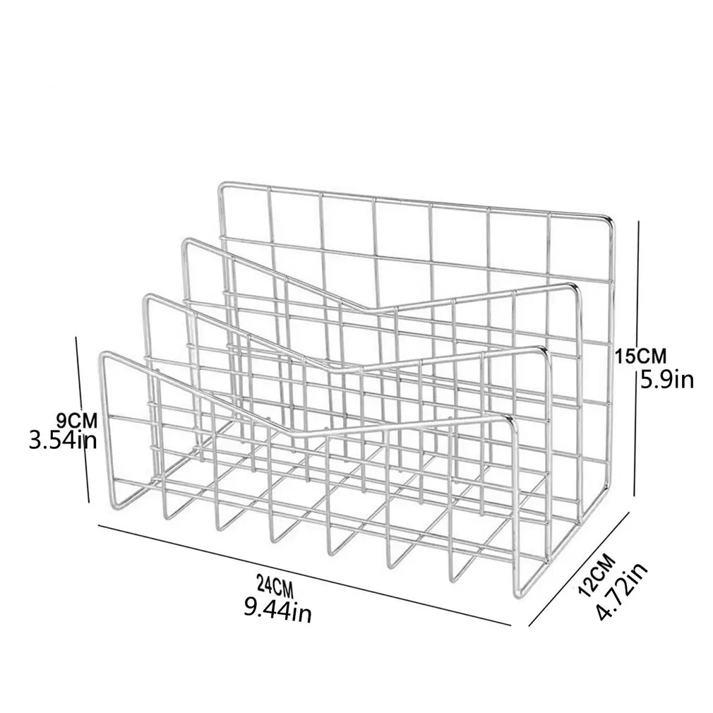 

European And American Simple Desktop File Storage Rack Envelopes Mail Data Sorting Desk Organisation Storage