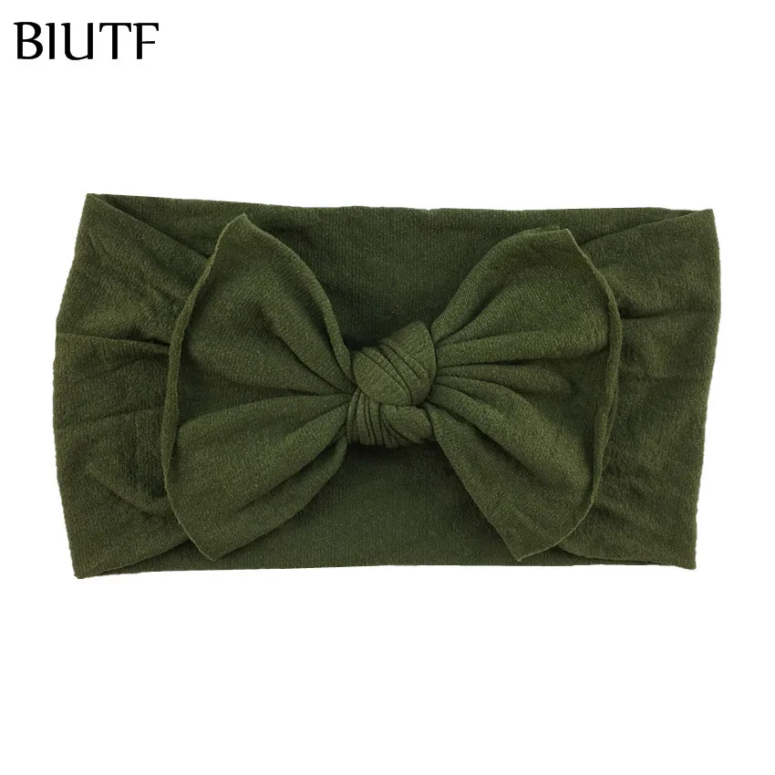 20 шт./лот для девочек чалма закрывающая уши повязка на голову мягкая эластичная