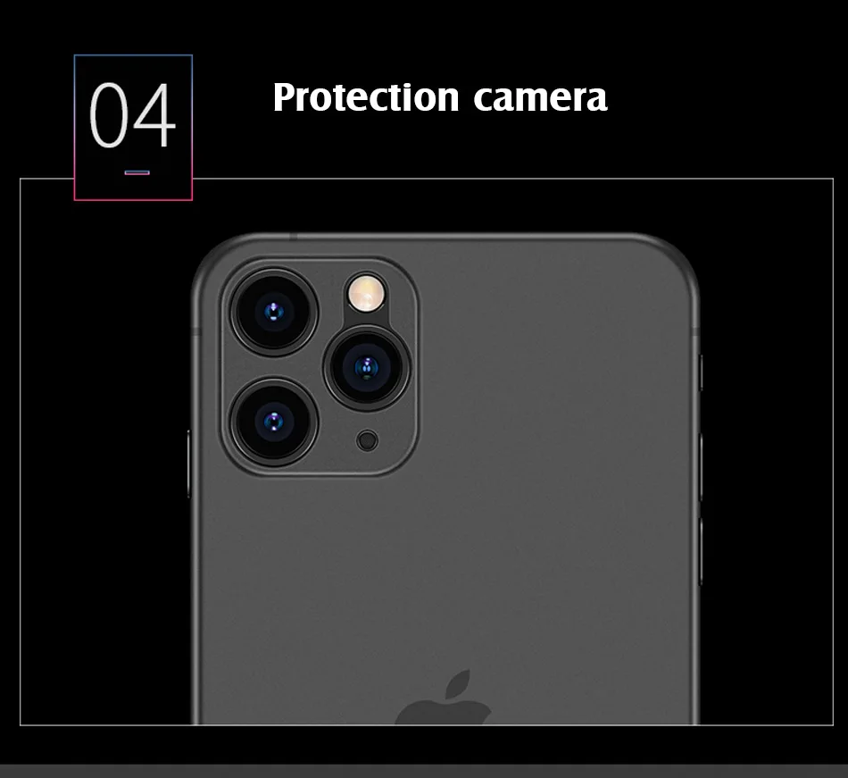 Роскошный противоударный 0,3 мм ультра тонкий чехол для iphone 11 Pro X XS XR Max матовый чехол из ТПУ для iphone 8 7 6 6s Plus Мягкий чехол