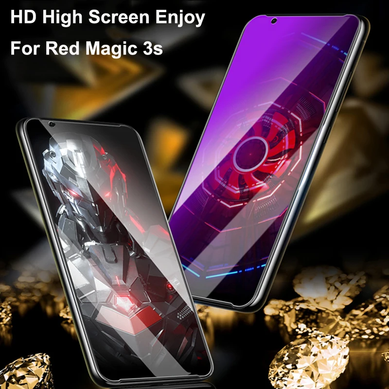 2 шт. пленка для ZTE nubia Red Magic 3s Защитная пленка для экрана 9H закаленное стекло для nubia RedMagic 3s 3 S Защитная пленка
