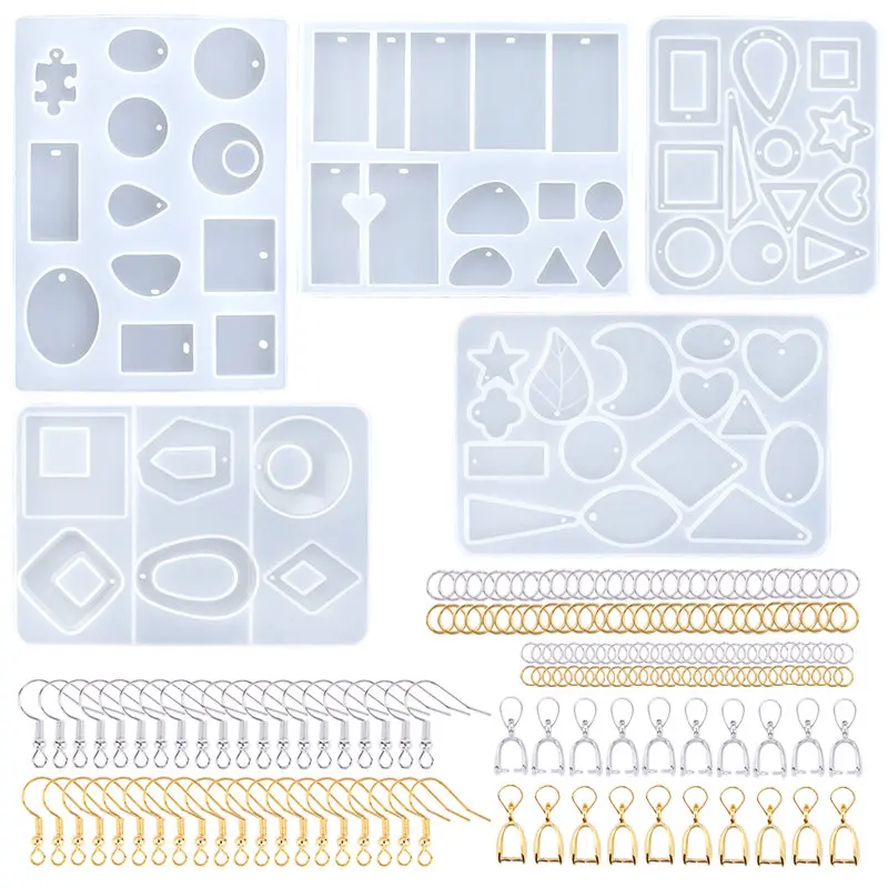 

Набор силиконовых колец, колец, подвесок, для самостоятельного изготовления ювелирных изделий