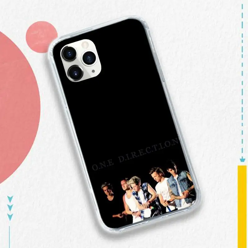 

One Direction famous band protective coque Phone Case for iPhone 11 12 pro XS MAX 8 7 6 6S Plus X 5S SE 2020 XR protective funda