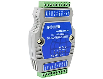 Din-рейка промышленная RS-232/RS-485 до 2 Порты RS-485 концентратор UT-5202 din-рейка |