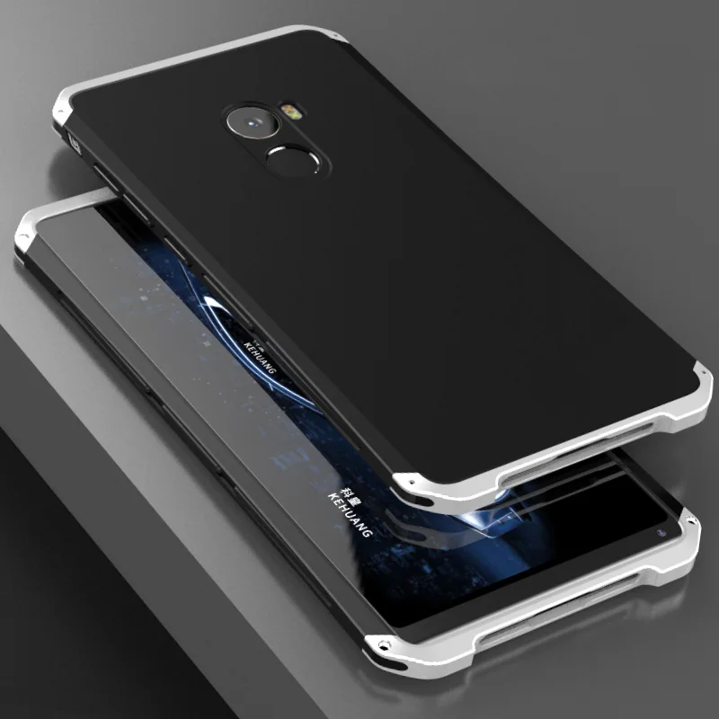 black silver Global Armor чехол s для Xiaomi redmi Note 8 Pro Чехол жесткий TPU металлический каркас матовый чехол для Xiaomi redmi Note 7 6Pro Mi9 Mi8 чехол - Цвет: black silver