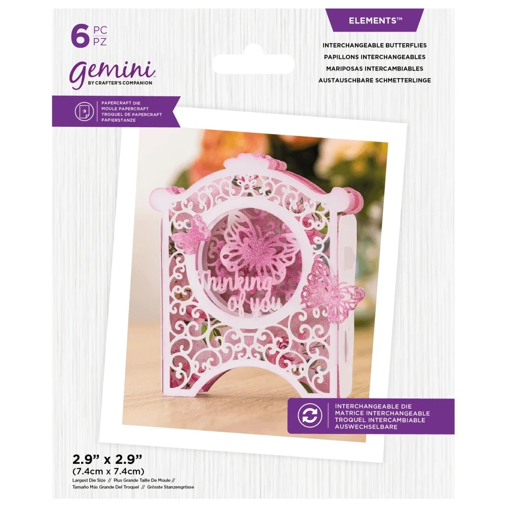 

AliliArts Metal Cutting Dies Interchangeable butterfly diy Scrapbooking Photo Album Decorative Embossing PaperCard Crafts Die