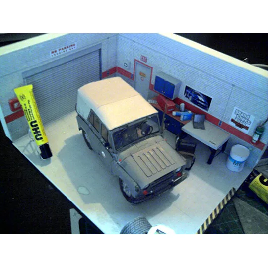 1:25 советский UAZ 469 внедорожные транспортные средства для Jeep 3D Бумага модель