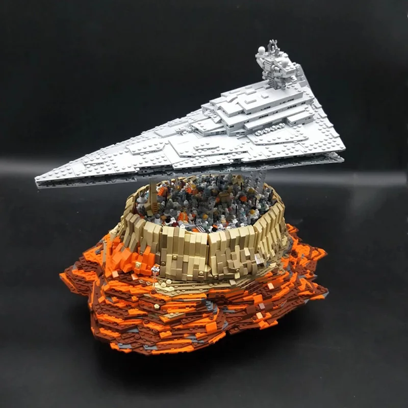 Форма король MOC суперразрушитель Круизный корабль Империя над джедхаем