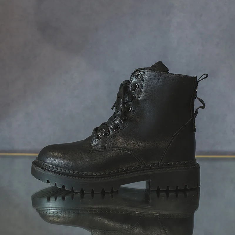 Coolcept/Лидер продаж Модные женские мотоциклетные ботинки ботильоны из