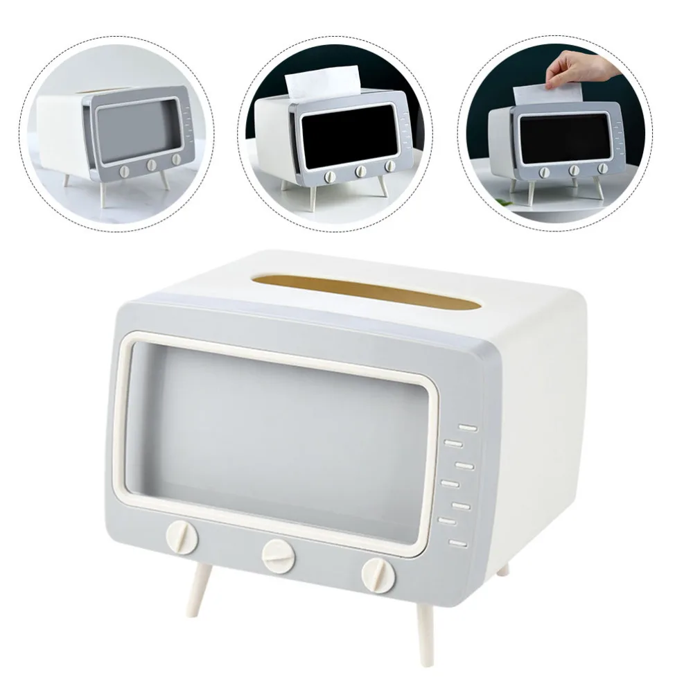 

1pc Household Tissue Box Creative Tissue Dispenser Container Tissue Case