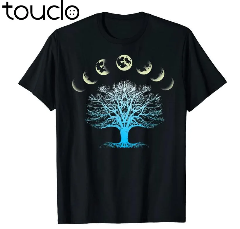 

Tree Of Life Spiritual Shirt Moonphases As Giftidea For Yoga T-Shirt