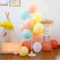 1set plastic balloons stand wedding decoration balons column baby shower party baloon decor adult birthday party decor balloons