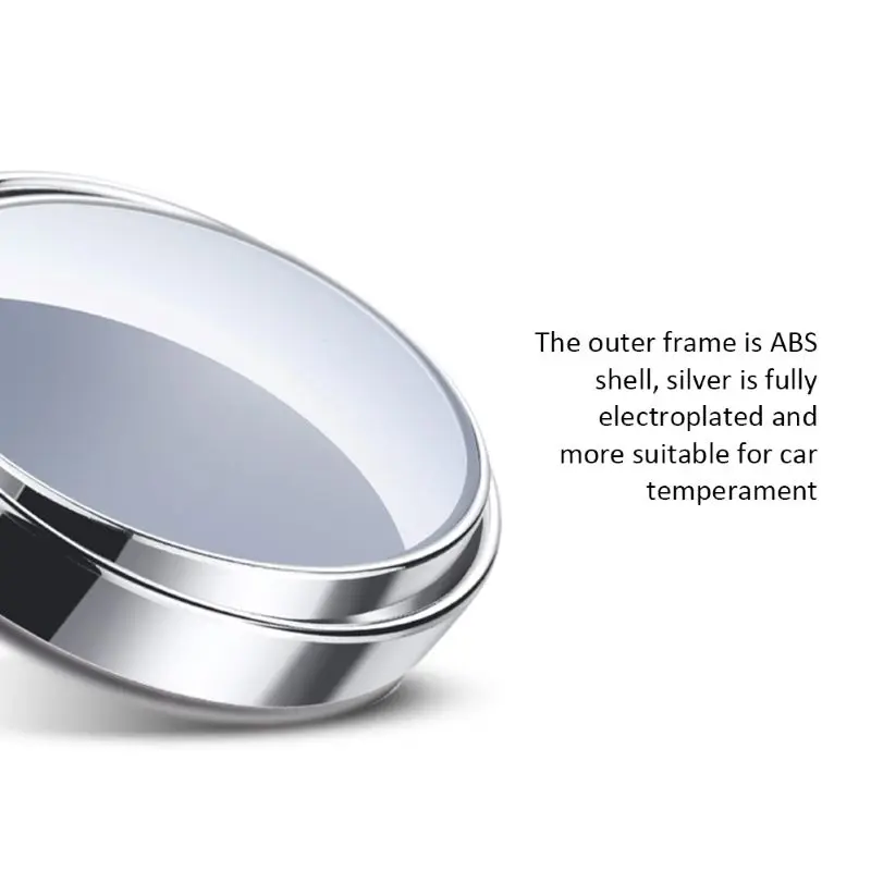 Новый дизайн вращающееся на 360 градусов автомобильное маленькое круглое зеркало