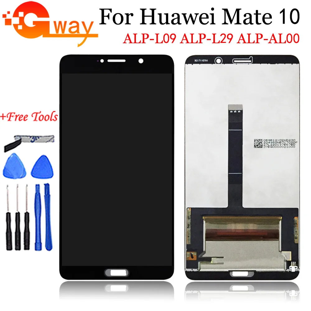 Оригинальный ЖК-дисплей для Huawei Mate 10 Pro BLA-L09 сенсорный экран с рамкой в сборе ALP-AL00