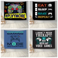 game controller tapestry home decorations video game wall blanket bedroom boys room wall art hanging tapestries decor