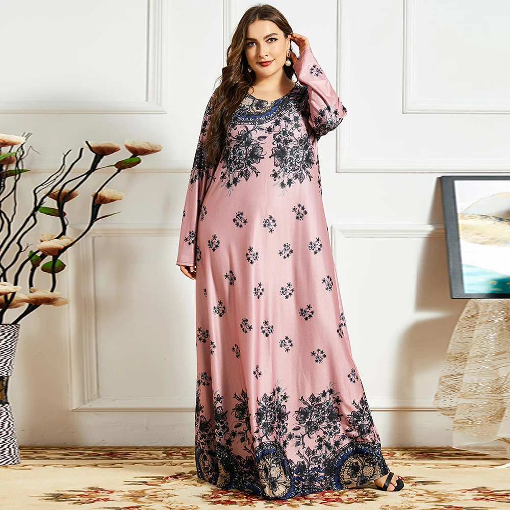 Рамадан Eid Mubarak Abaya Дубай Турция мусульманское длинное платье макси в