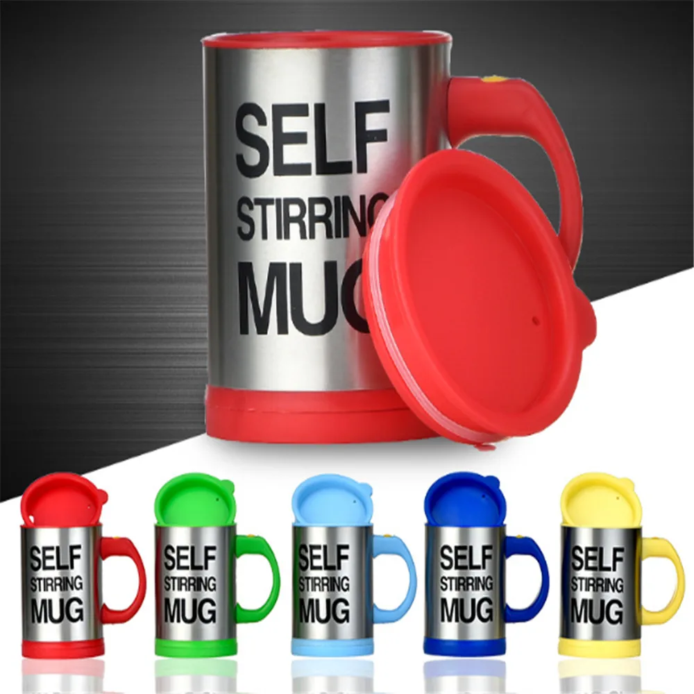 Самоперемешивающаяся чашка Термокружка 400 мл кофейная кружка забавные