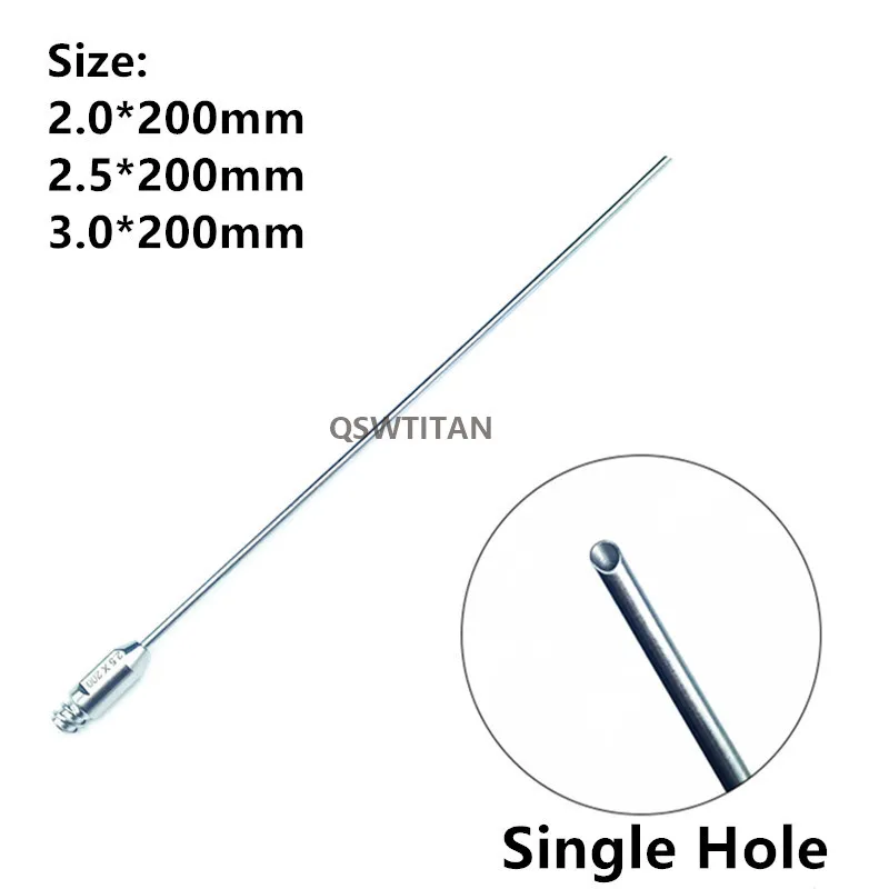 Липосакция Cannulas одно отверстие с открытым наконечником пластической хирургии