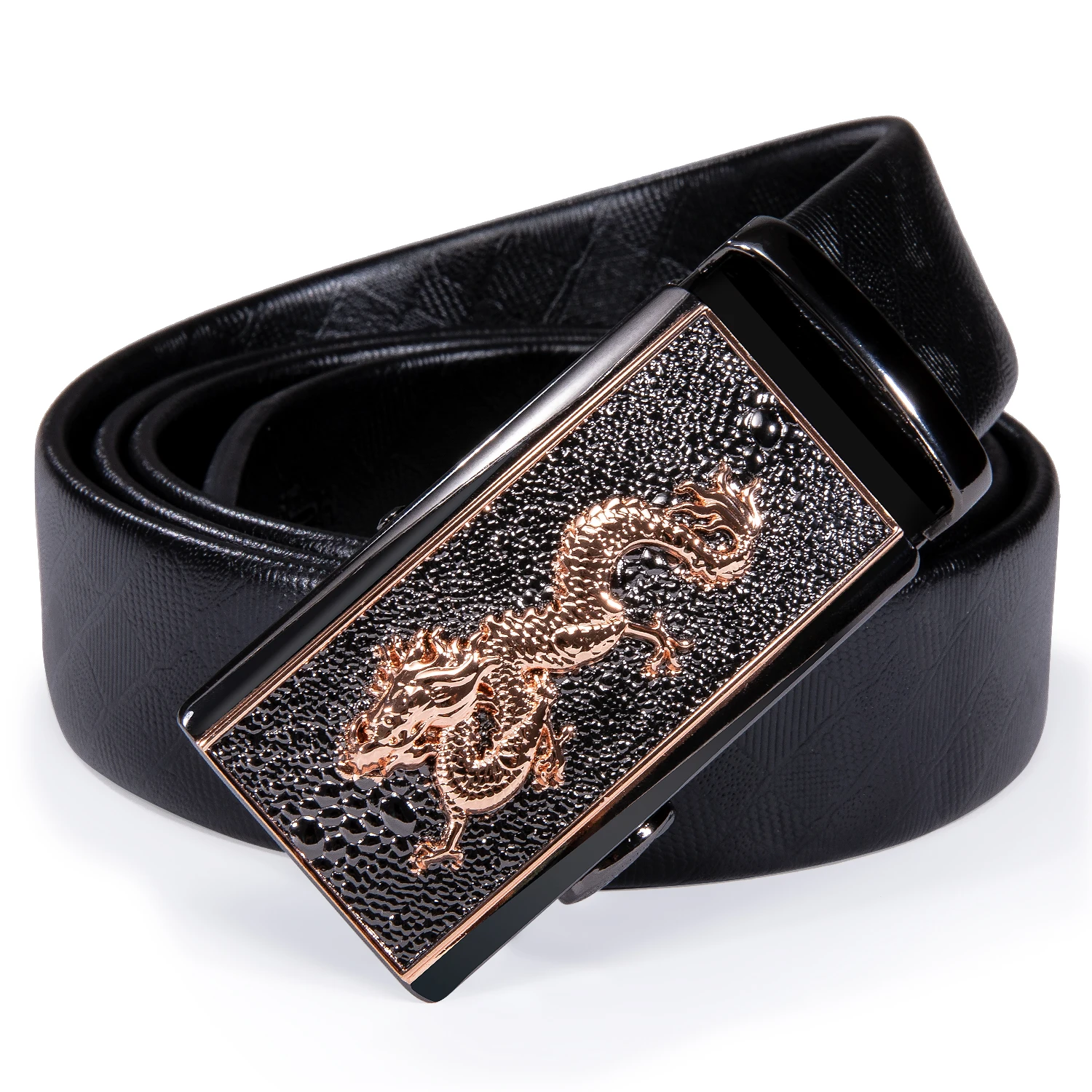 

Мужской ремень из натуральной воловьей кожи, с автоматической пряжкой