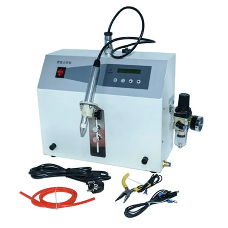

220V/110V High Power Spot Welding Machine Desktop Mini Dental Point Weld Equipment Intelligent Small Jewelry Processing Tools