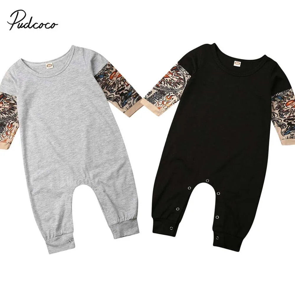 2019 брендовая футболка из хлопка для новорожденных мальчиков и девочек ползунки